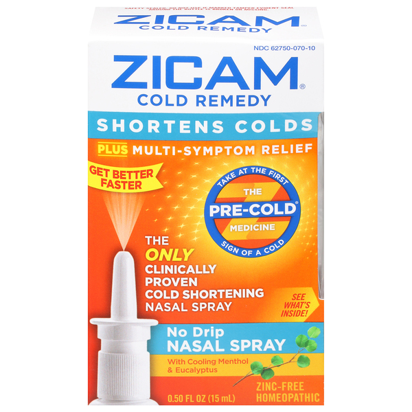 Zicam Cold Remedy, Zinc-Free, Nasal Spray