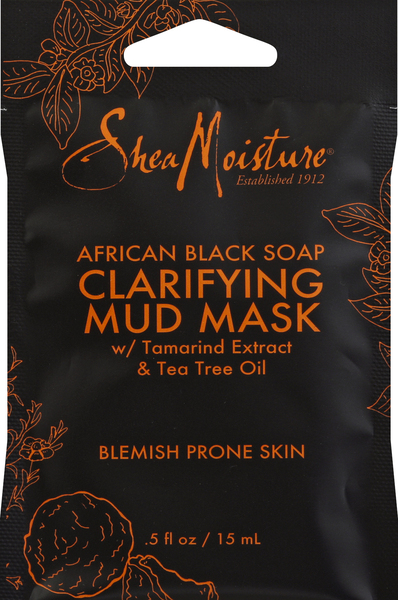 Shea Moisture Mud Mask, Clarifying