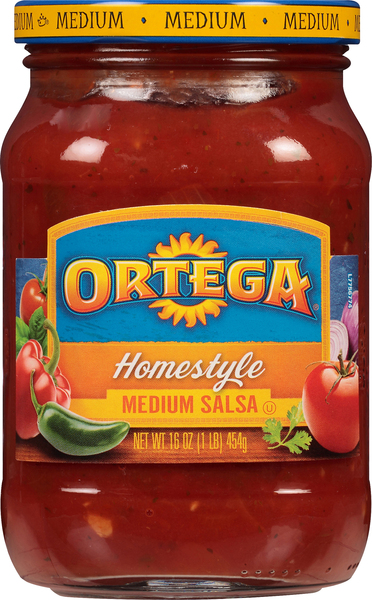 Ortega Salsa, Medium, Homestyle