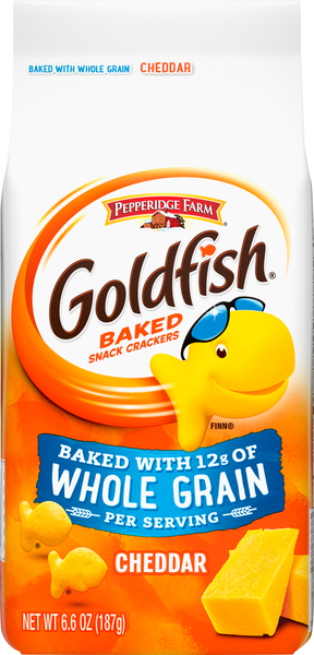 Goldfish Baked Snack Crackers, Cheddar