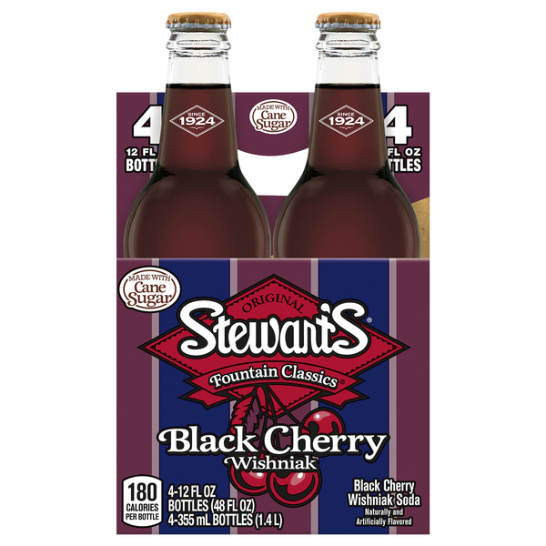 Stewart's Wishniak Soda, Black Cherry