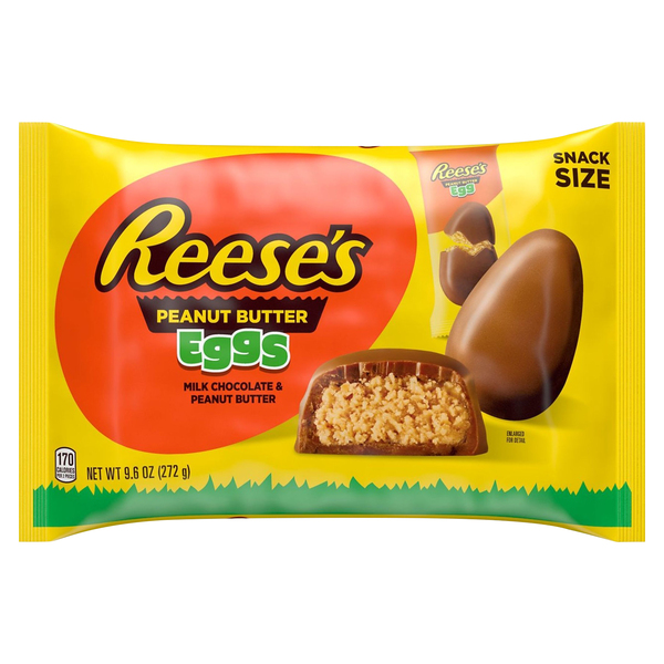 Reese's Peanut Butter Eggs, Milk Chocolate, Snack Size
