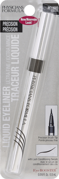 Physicians Formula Liquid Eyeliner, Ultra Fine, Precision, Black PF10683