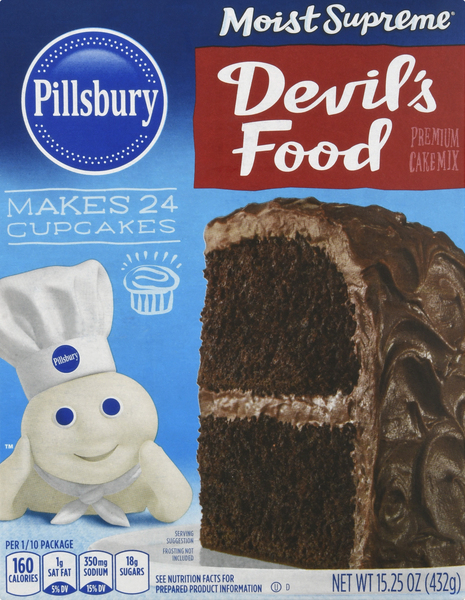 Pillsbury Cake Mix, Premium, Devil's Food