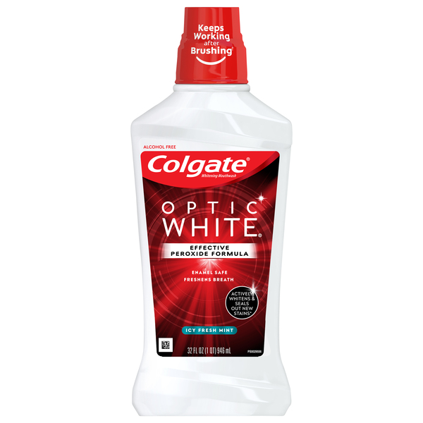 Colgate Mouthwash, Whitening, Icy Fresh Mint