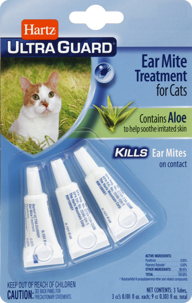 Hartz Ear Mite Treatment, for Cats