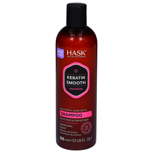 Hask Shampoo, Smoothing, Keratin Smooth