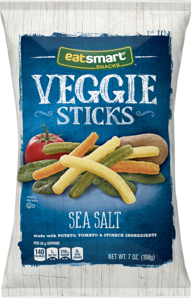 Eat Smart Veggie Sticks, Sea Salt