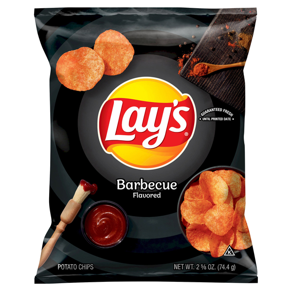 Lays Potato Chips, Barbecue Flavored