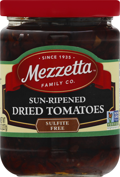 Mezzetta Dried Tomatoes, Sun-Ripened