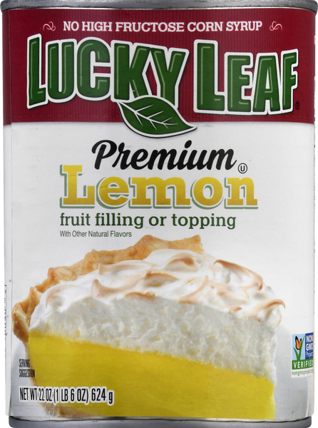 Lucky Leaf Fruit Filling, Lemon