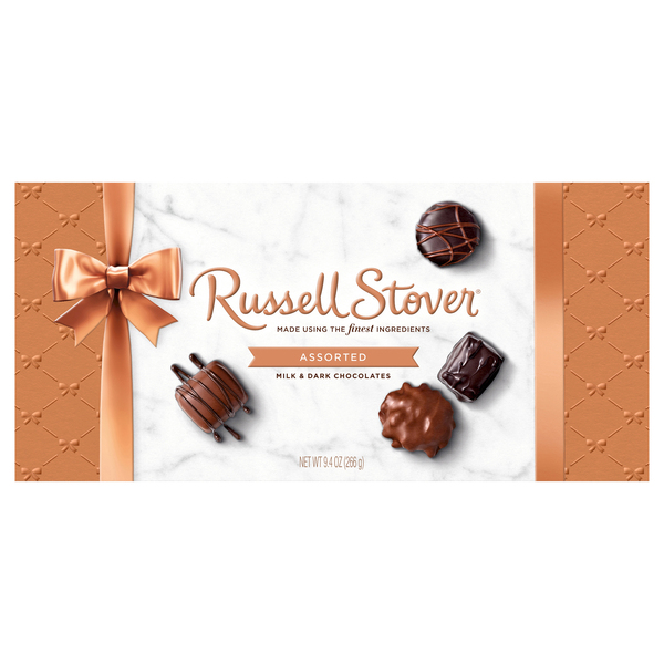 Russell Stover Chocolates, Assorted, Milk & Dark