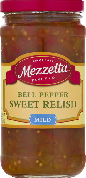 Mezzetta Bell Pepper Relish, Deli-Style, Sweet