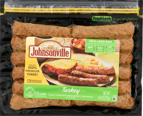 Johnsonville Turkey Breakfast Sausage