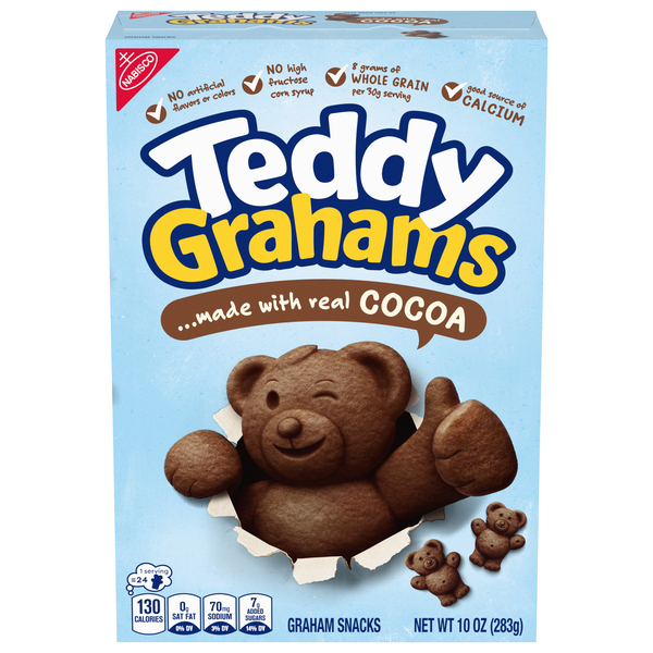 Teddy Grahams Graham Snacks, Cocoa