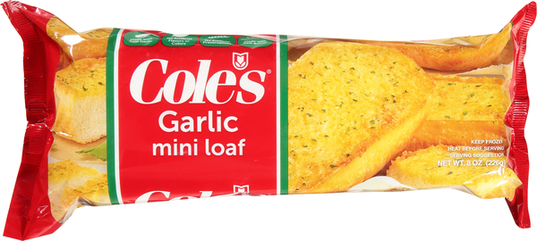 Cole's Mini Loaf, Garlic