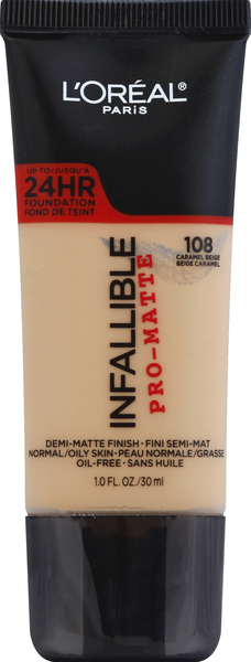 L'Oreal Demi-Matte Finish, Caramel Beige 108