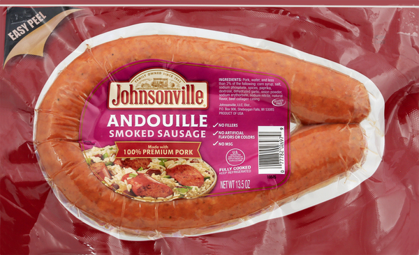 Johnsonville Smoked Sausage, Andouille