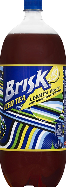 Brisk Iced Tea, Lemon Flavor