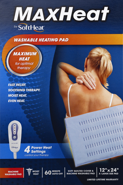 SoftHeat Heating Pad, Washable