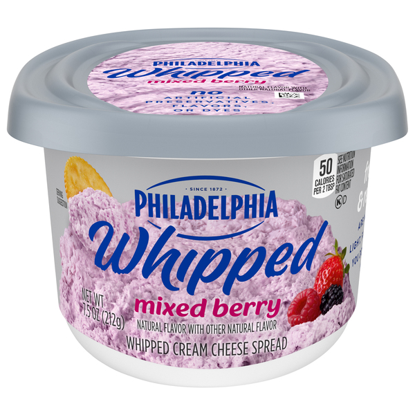 Philadelphia Whipped Cream Cheese Spread, Mixed Berry