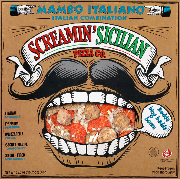 Screamin' Sicilian Pizza Co. Pizza, Italian Combination, Mambo Italiano