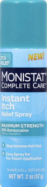 Monistat Itch Relief Spray, Instant, Maximum Strength