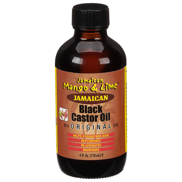 Jamaican Mango & Lime Black Castor Oil, Original, Jamaican