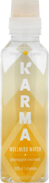 Karma Wellness Water, Pineapple Coconut