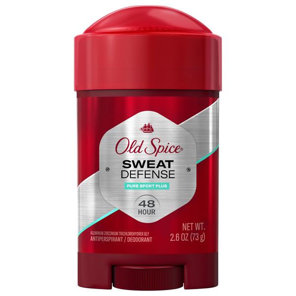 Old Spice Antiperspirant / Deodorant, Pure Sport Plus, Sweat Defense