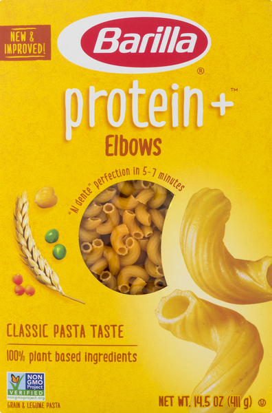 Barilla Grain & Legume Pasta, Elbows