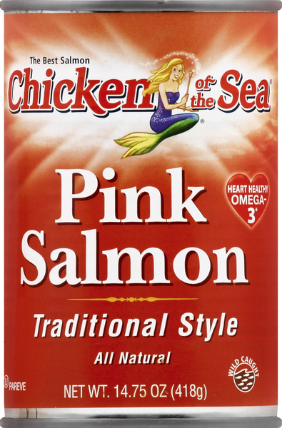 Chicken of the Sea Salmon, Pink, Traditional Style