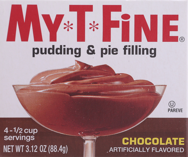 My-T-Fine Pudding & Pie Filling, Chocolate