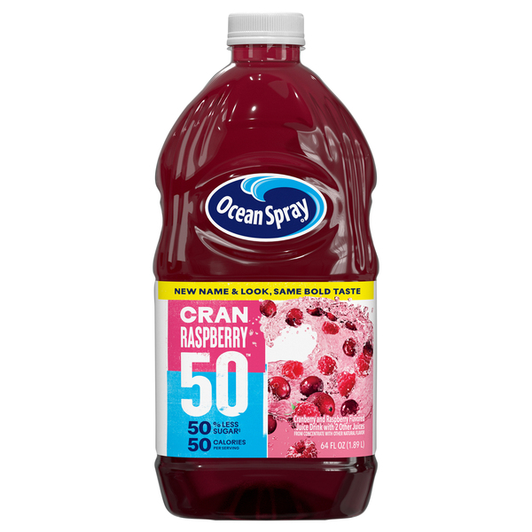 Ocean Spray Juice, Cran Raspberry, 50