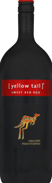 Yellow Tail Red Wine, Sweet Red Roo