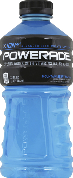 Powerade Sports Drink, Mountain Berry Blast