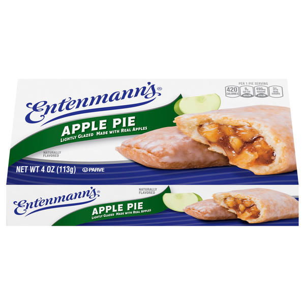 Entenmann's Pie, Apple, Lightly Glazed