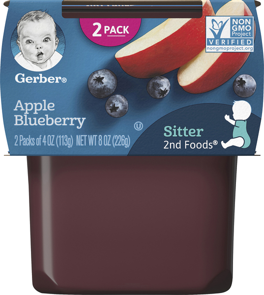 Gerber Apple Blueberry