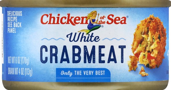 Chicken of the Sea Crabmeat, White