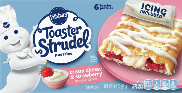 Pillsbury Pastries, Cream Cheese & Strawberry