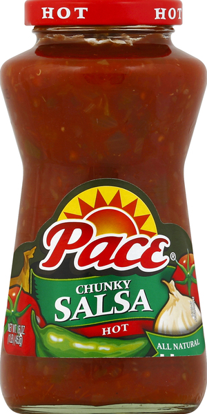 Pace Salsa, Chunky, Hot