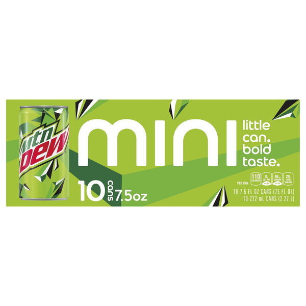 Mtn Dew Soda, Mini