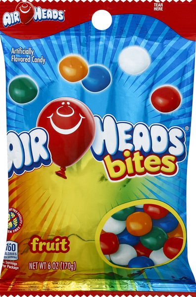 Air Heads Candy, Bites, Fruit