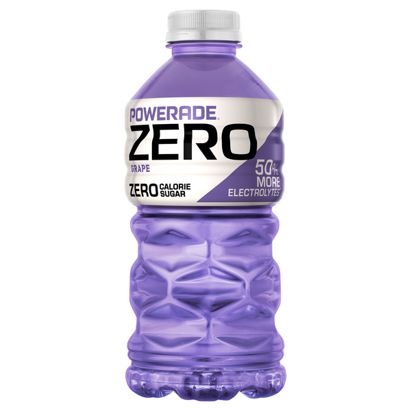 Powerade Zero Sports Drink, Zero Sugar, Grape