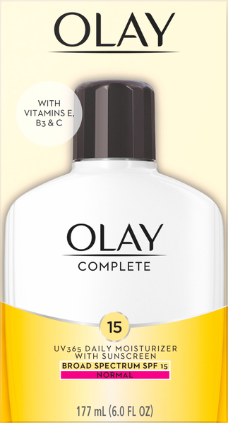 Olay Daily Moisturizer, with Sunscreen, Normal, Broad Spectrum SPF 15