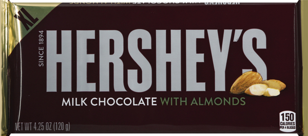Hershey's Milk Chocolate with Almonds, XL
