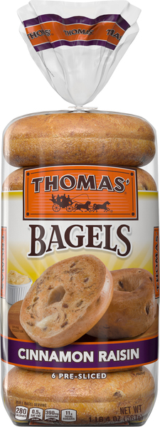 THOMAS Bagels, Cinnamon Raisin