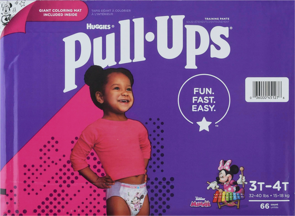 Pull-Ups Training Pants, Disney Junior Minnie, 3T-4T (32-40 lbs) « Discount  Drug Mart