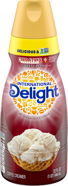 International Delight Coffee Creamer, Sweet Cream Flavor