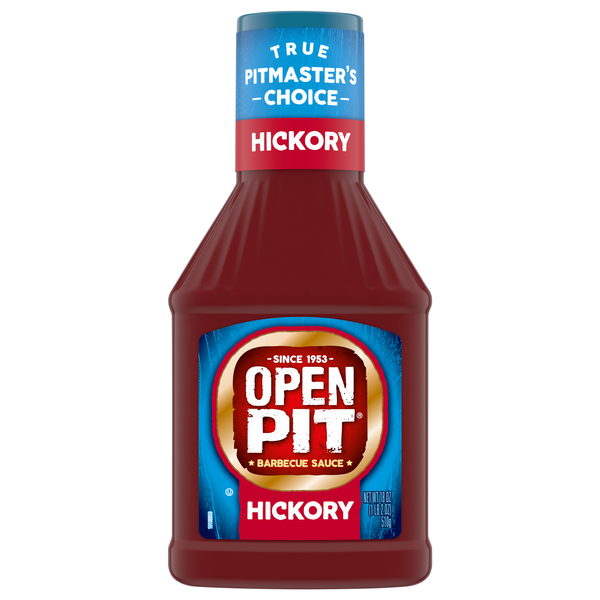 Open Pit Barbecue Sauce, Hickory